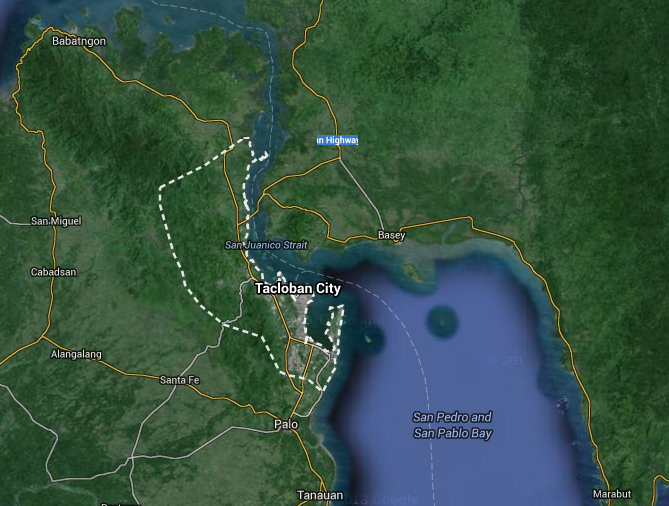 Boundaries of Tacloban City